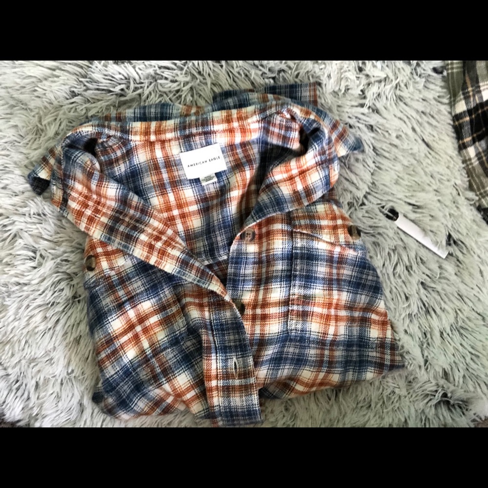 american eagle flannel NWOT